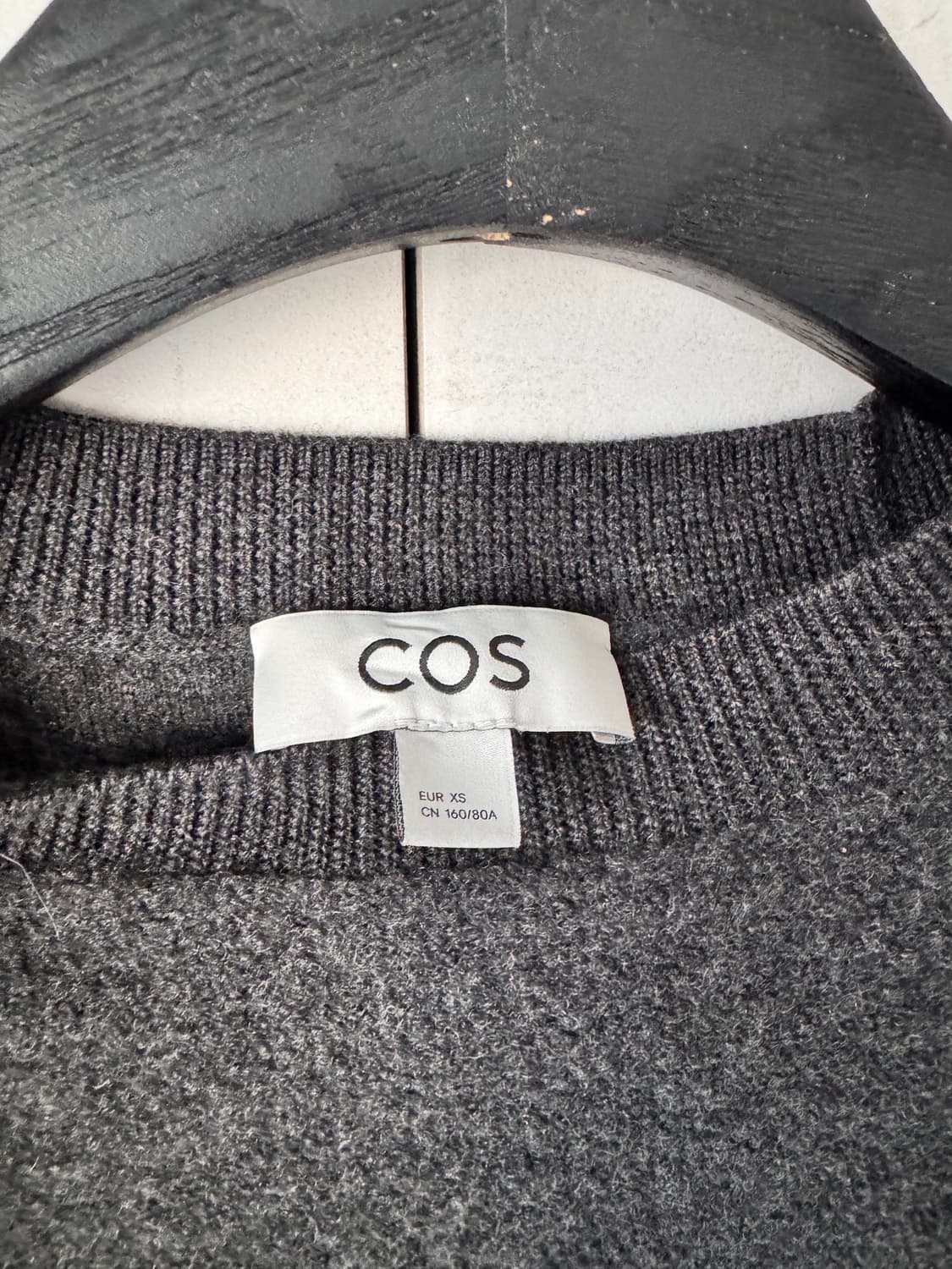 새상품 컨디션 COS 코스 울 100% 반팔 니트 원피스 XS 상품이미지3
