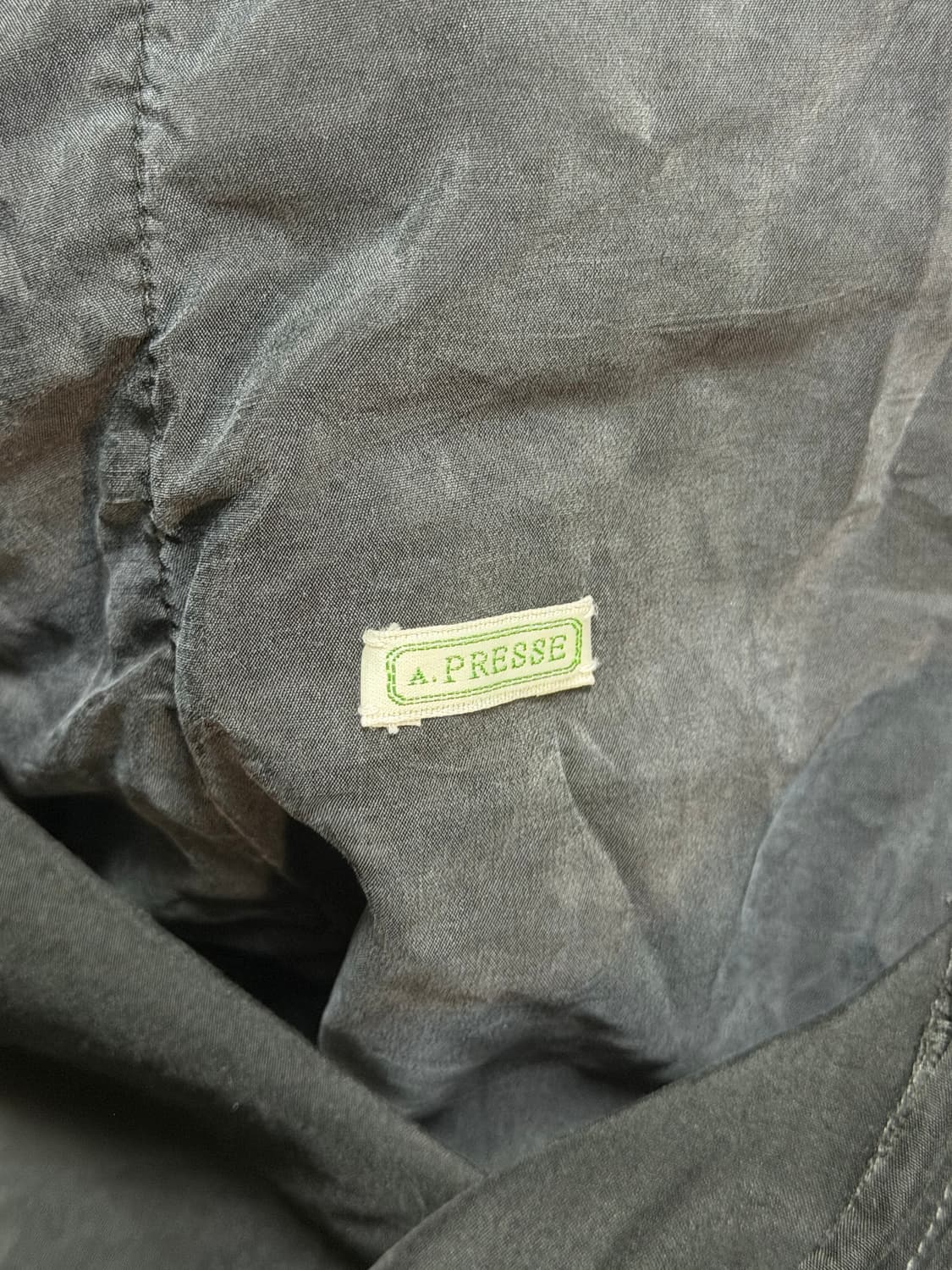 아프레쎄 25SS 실크 M-51 블랙 [3] 상품이미지4