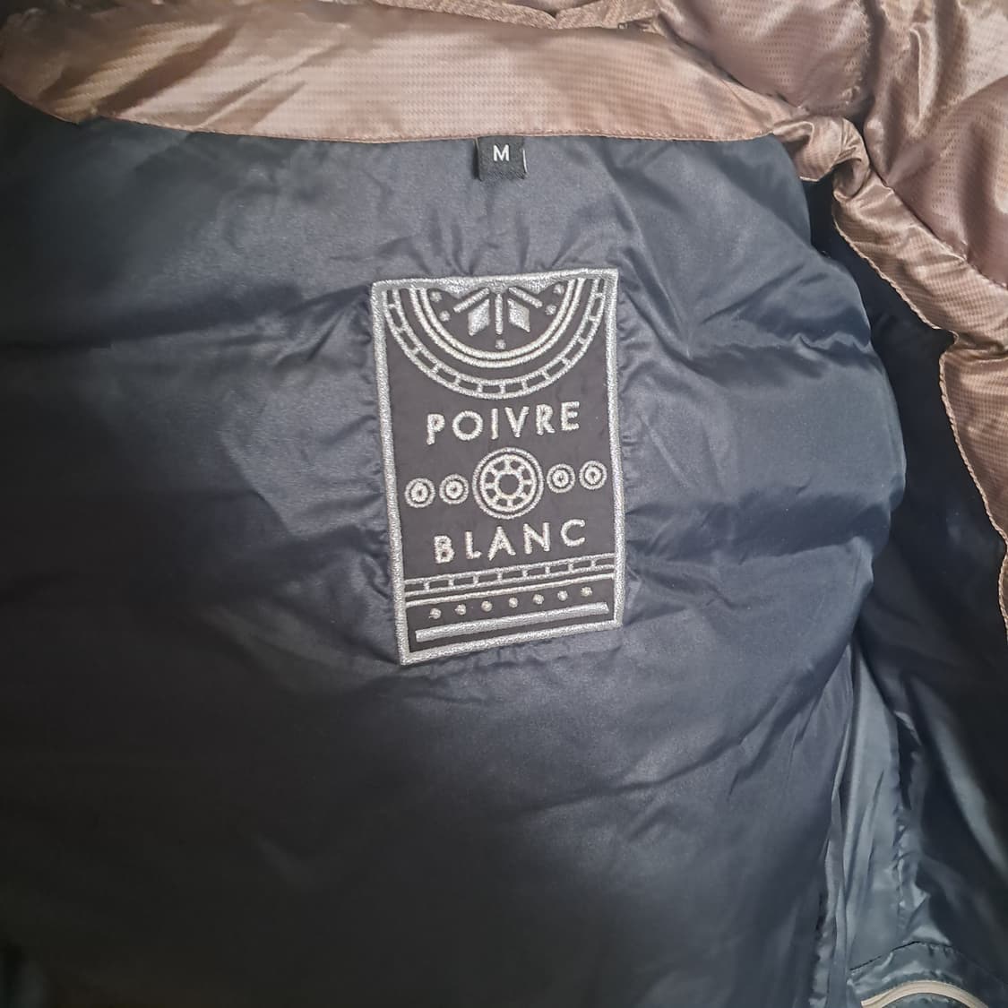 Poivre Blanc 쁘아블랑 덕다운 패딩 베스트 여성 패딩 조끼 M( 상품이미지7