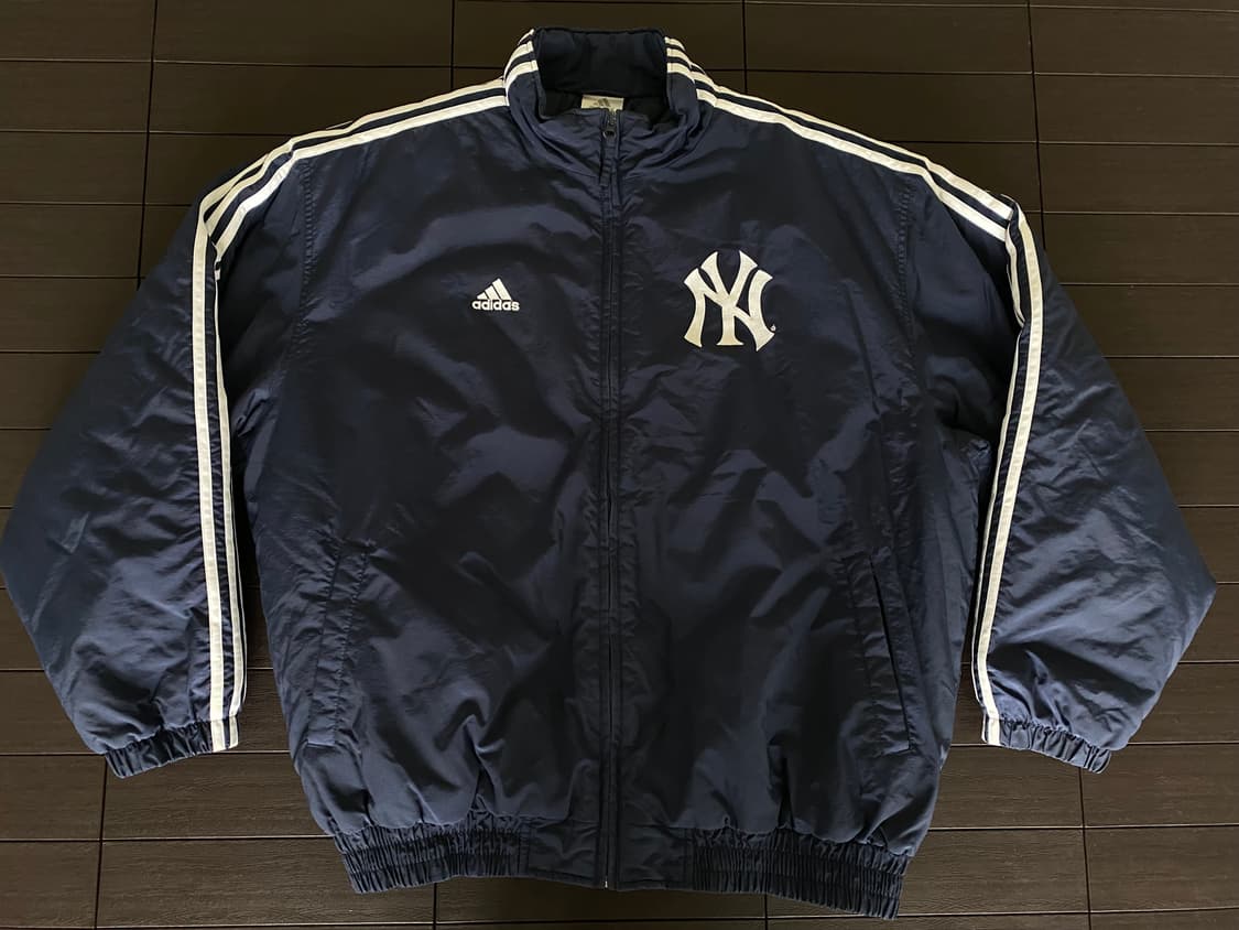 (XL) 아디다스 양키즈 누빔 점퍼 패딩 자켓 상품이미지1