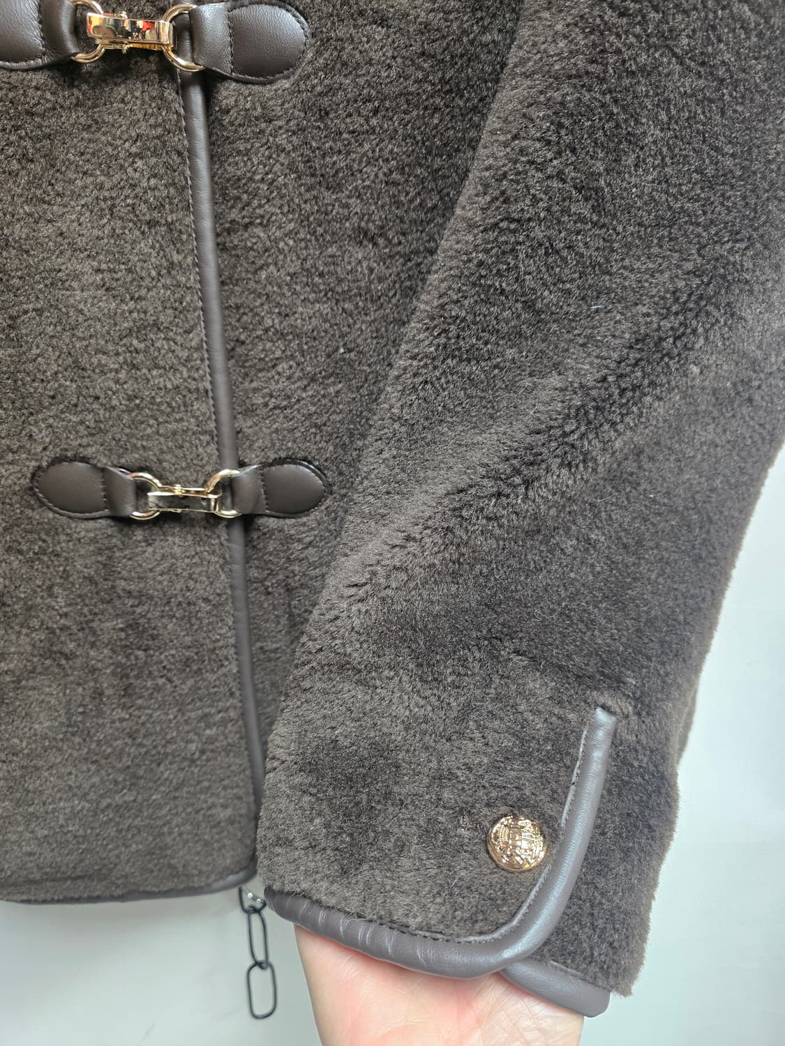 루나코어스 양모 자켓 M 상품이미지2