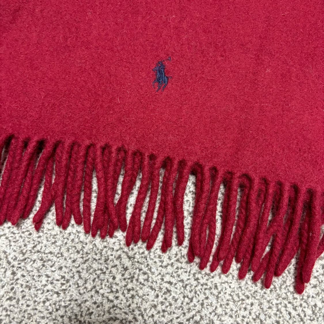 [택포,램스울100] 폴로 랄프로렌 이태리 머플러 목도리 [A-] 상품이미지2