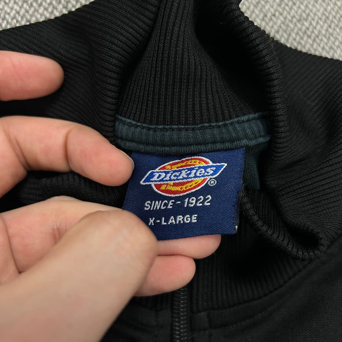 디키즈 올드스쿨 자수 블랙 져지(XL) 상품이미지5