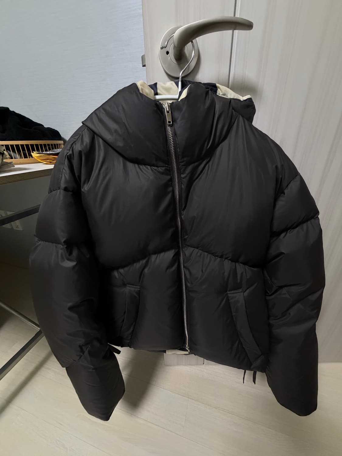 오픈 YY 브라운 숏패딩 상품이미지1