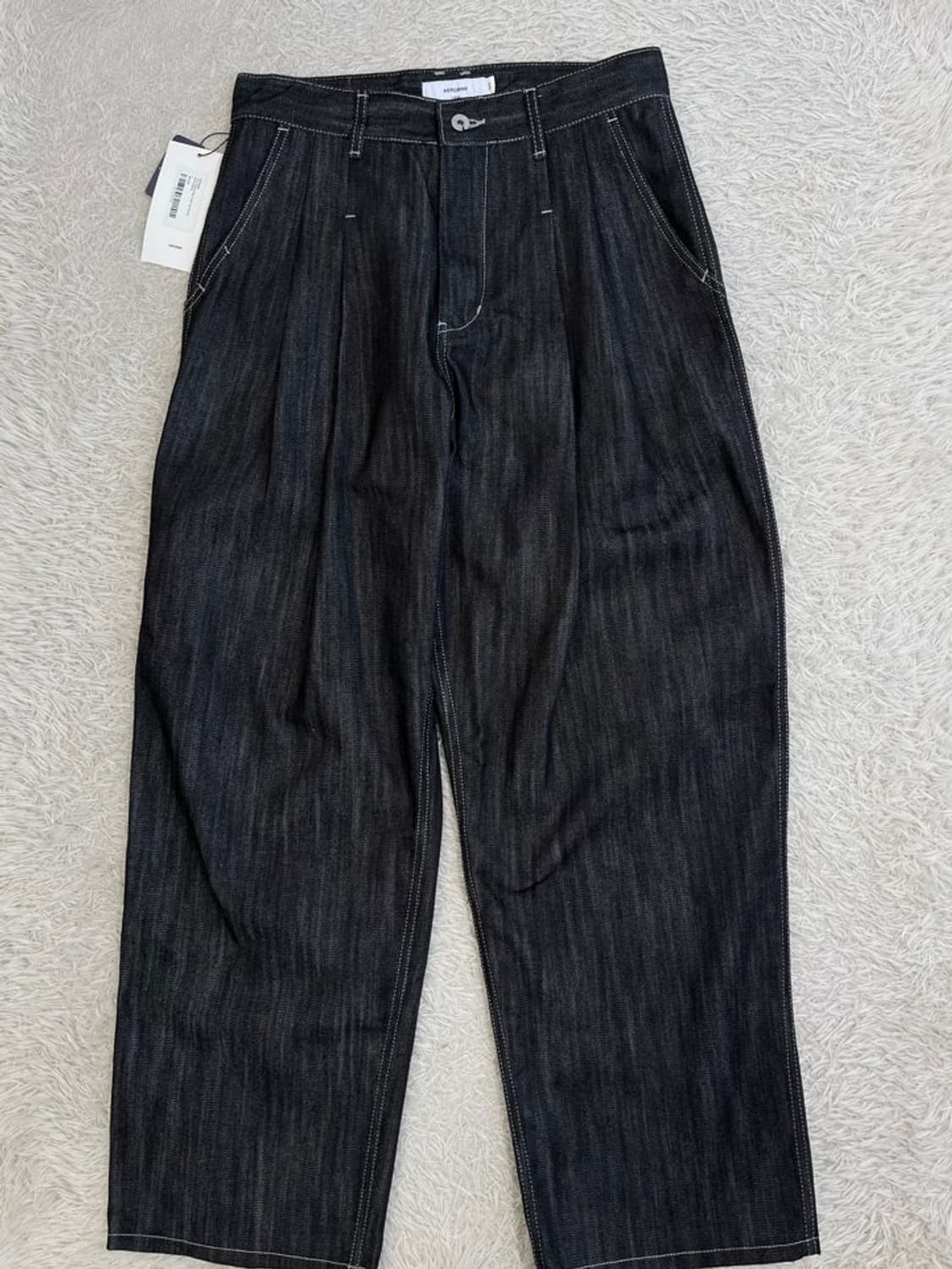 새제품/제로 와이드 데님 팬츠/#3092 상품이미지1