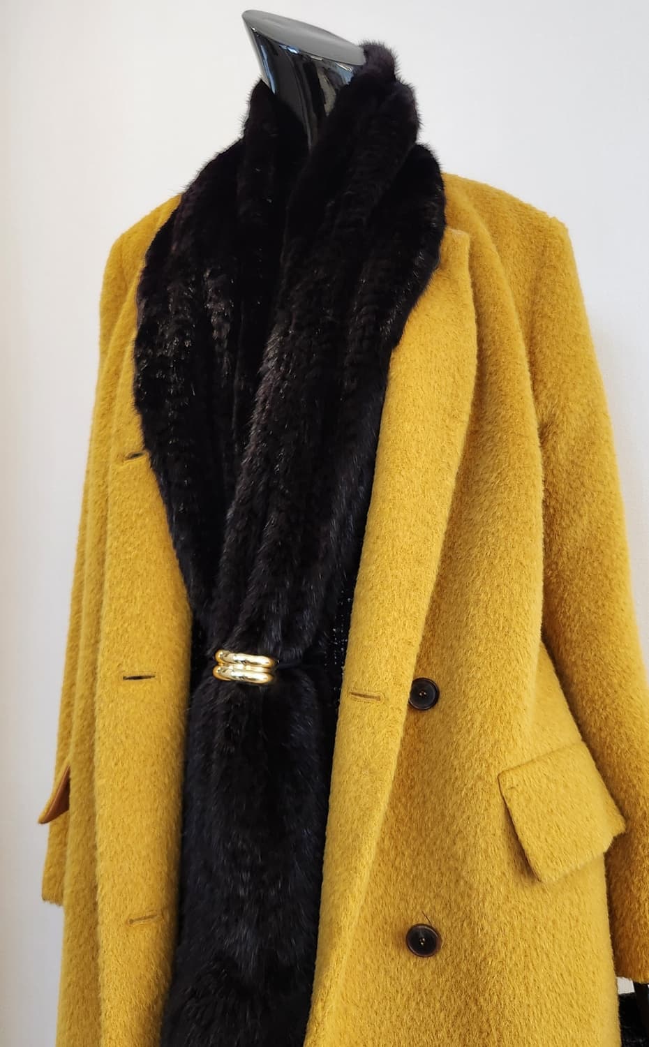 쉬본 진도모피 목도리 대형 상품이미지1