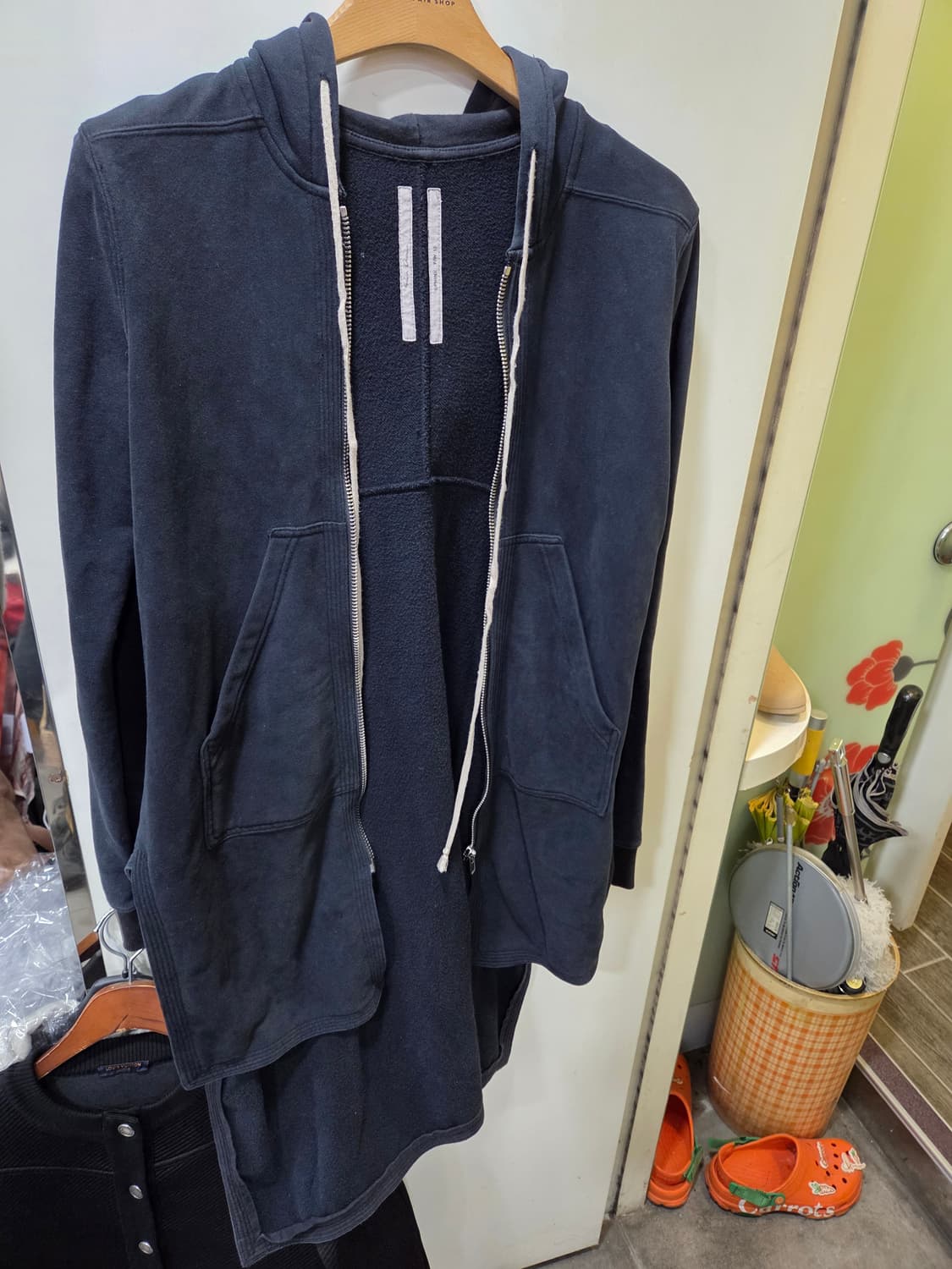 릭오웬스 롱 후드집업 상품이미지9