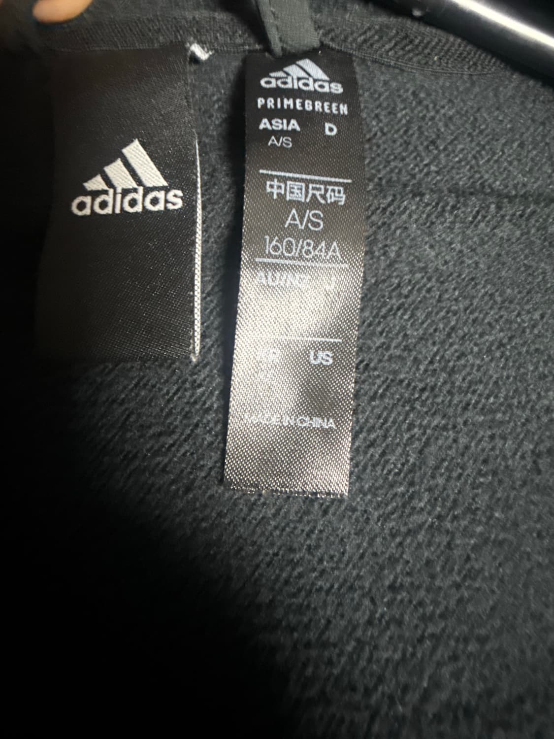 아디다스 블랙 후드 집업 🖤 상품이미지4