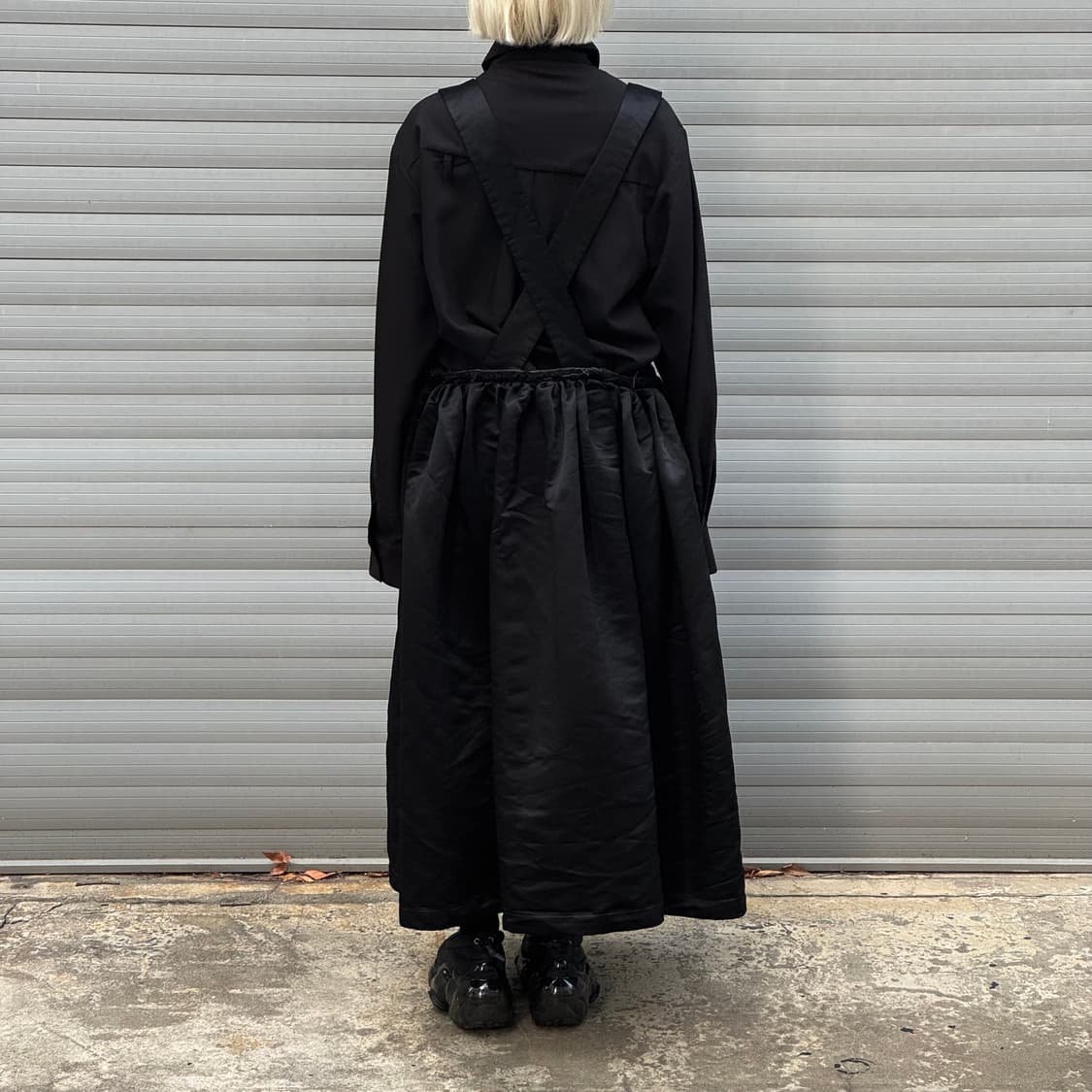 Black Suspender Dress 상품이미지10