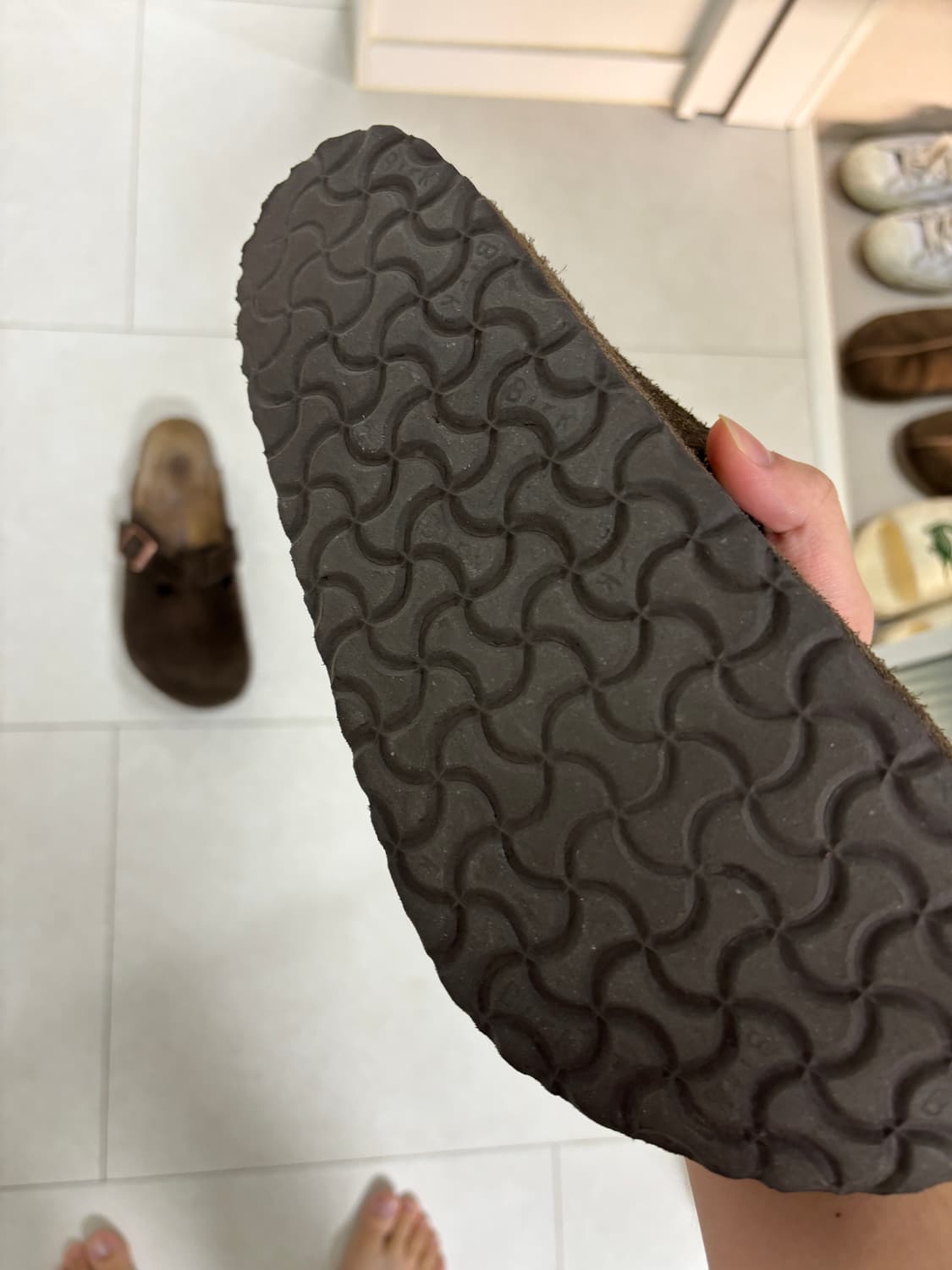 버켄스탁 보스턴 소프트 풋베드 모카 레률러 상품이미지3