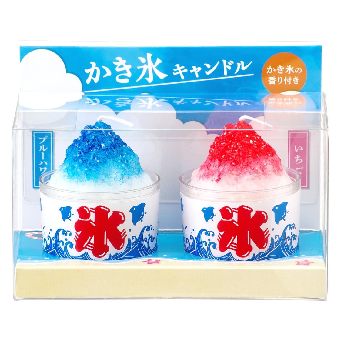 일본 빙수 카키고오리 모양 캔들 오브제 일본소품 상품이미지4