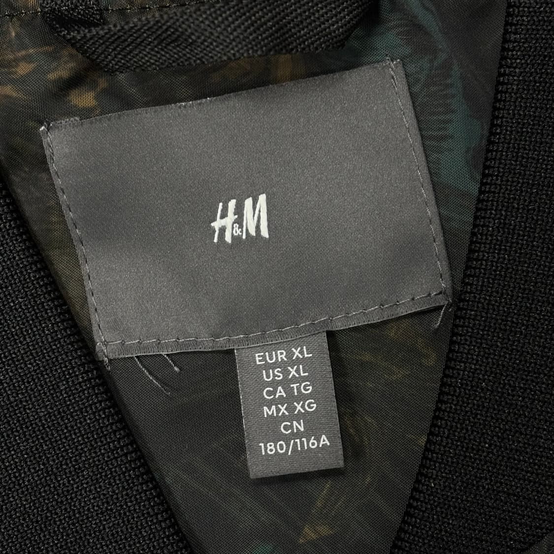 H&M 플라워 프린트 블루종 V0547 상품이미지5