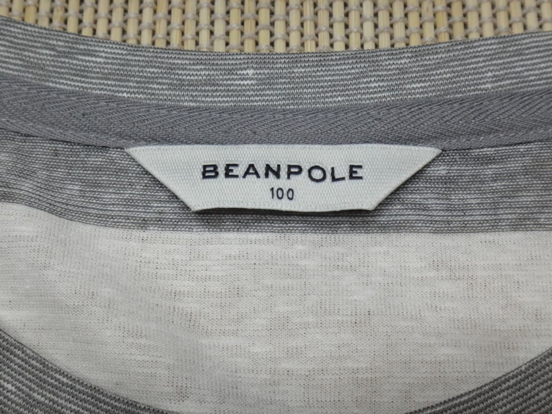 (L/100) BEANPOLE 빈폴 린넨혼방 그레이 반팔티 상품이미지7