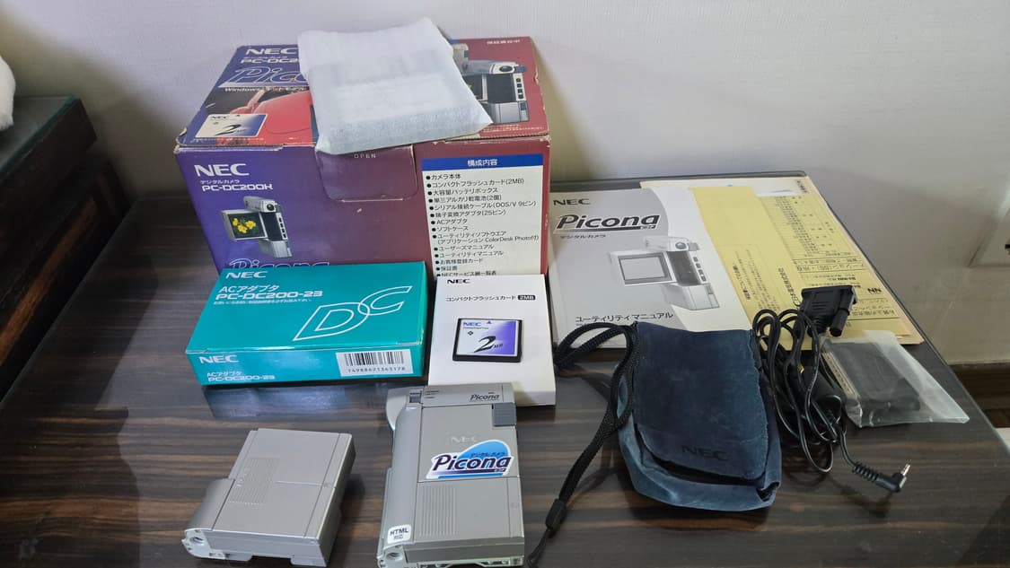 콜렉션 디지털카메라 Nec 피코나 Pc dc200k 상품이미지2
