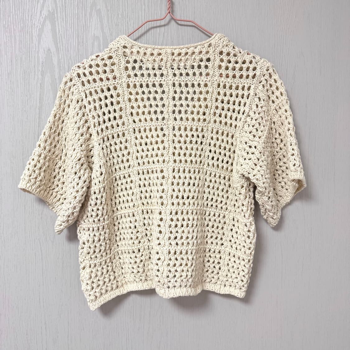 엣더베이글 크로쉐 니트 상품이미지3