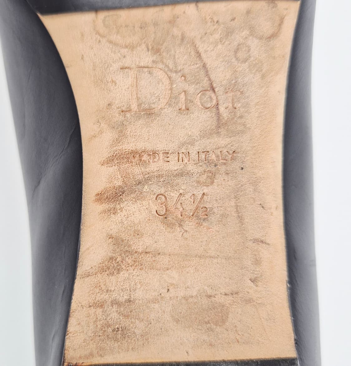 크리스찬 디올 CD 크리스탈 디테일 플랫 슈즈 34.5 상품이미지9