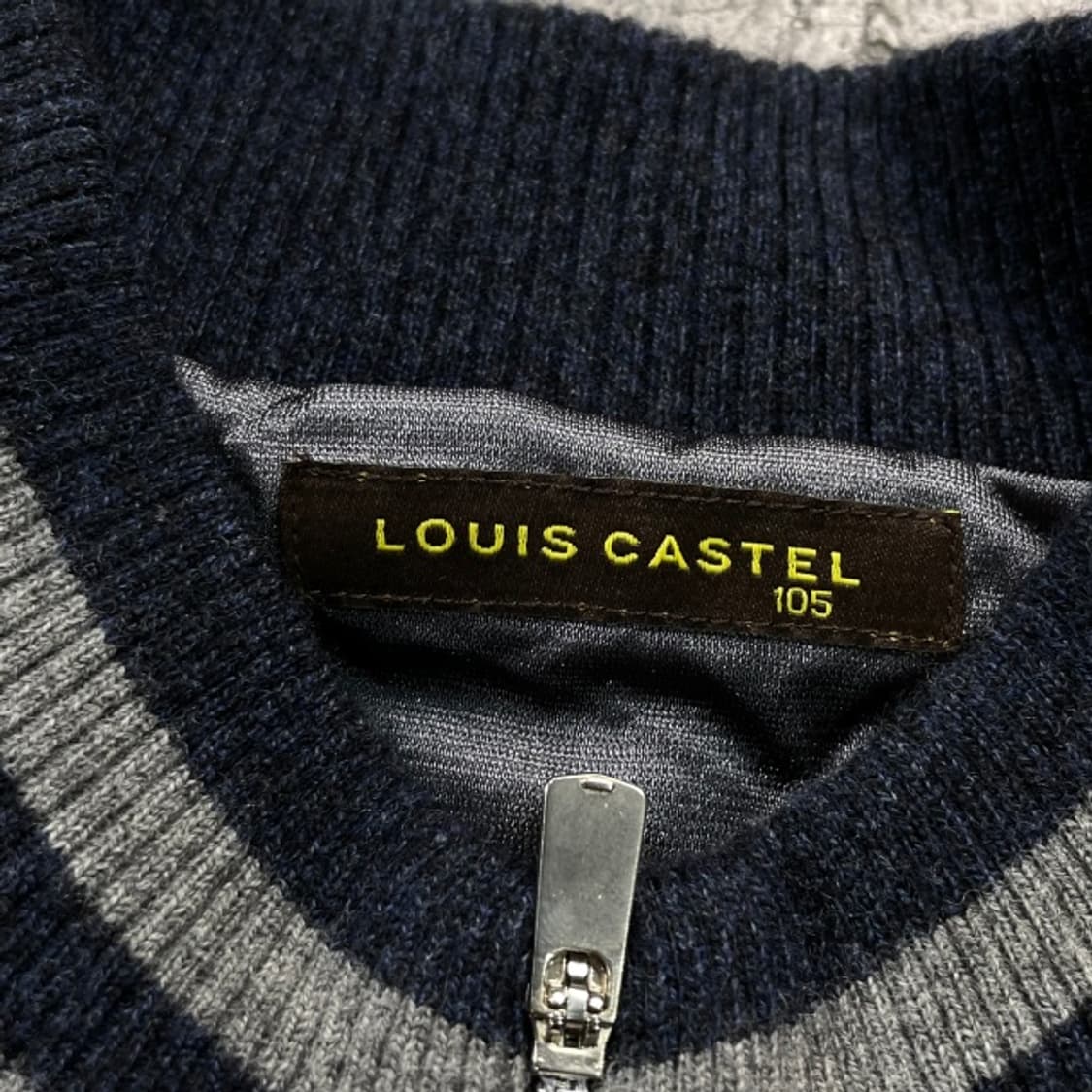 100 루이까스텔 방풍 니트집업  상품이미지3