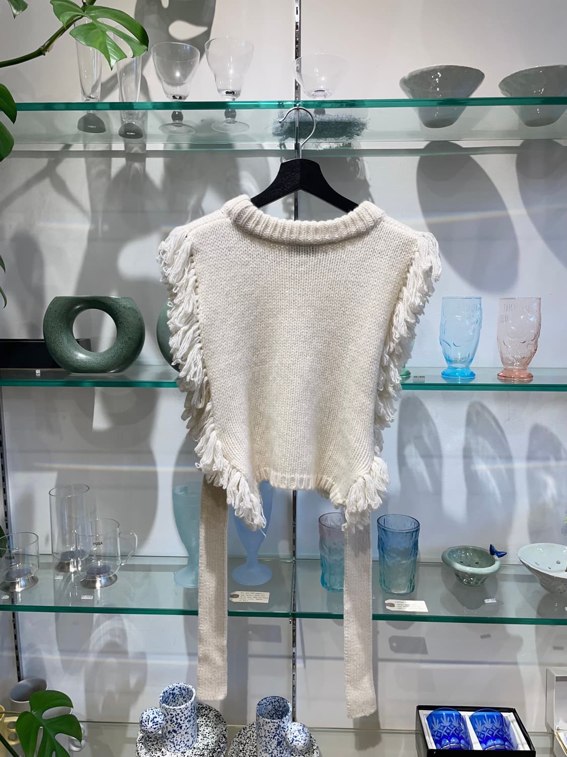 HYKE knit vest 상품이미지2