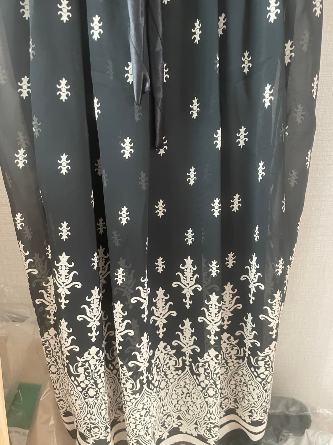 모리걸 빈티지 블랙 무채색 레이스 리본 원피스 set 🖤🎀 상품이미지6