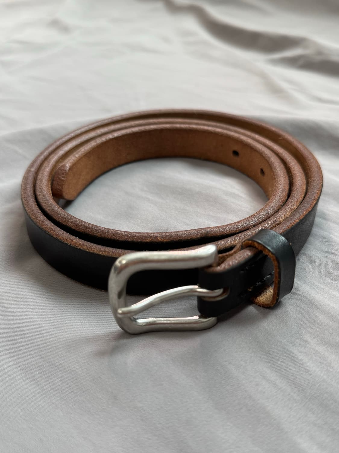 Interim 인테림 오크 바크 벨트 블랙 20mm 상품이미지1