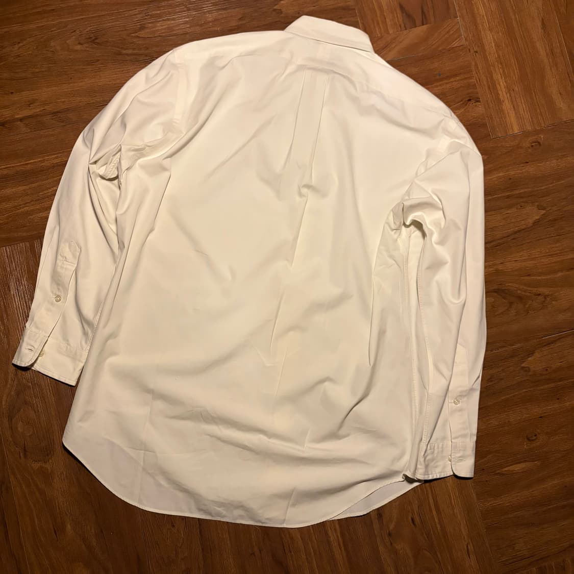 POLO RALPH LAUREN BLAKE 2PLY WHITE SHIRT 상품이미지3
