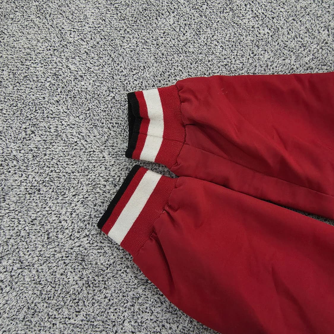 [M] NBA 시카고불스 아노락 반집업 후드 맨투맨 1217J1 상품이미지5