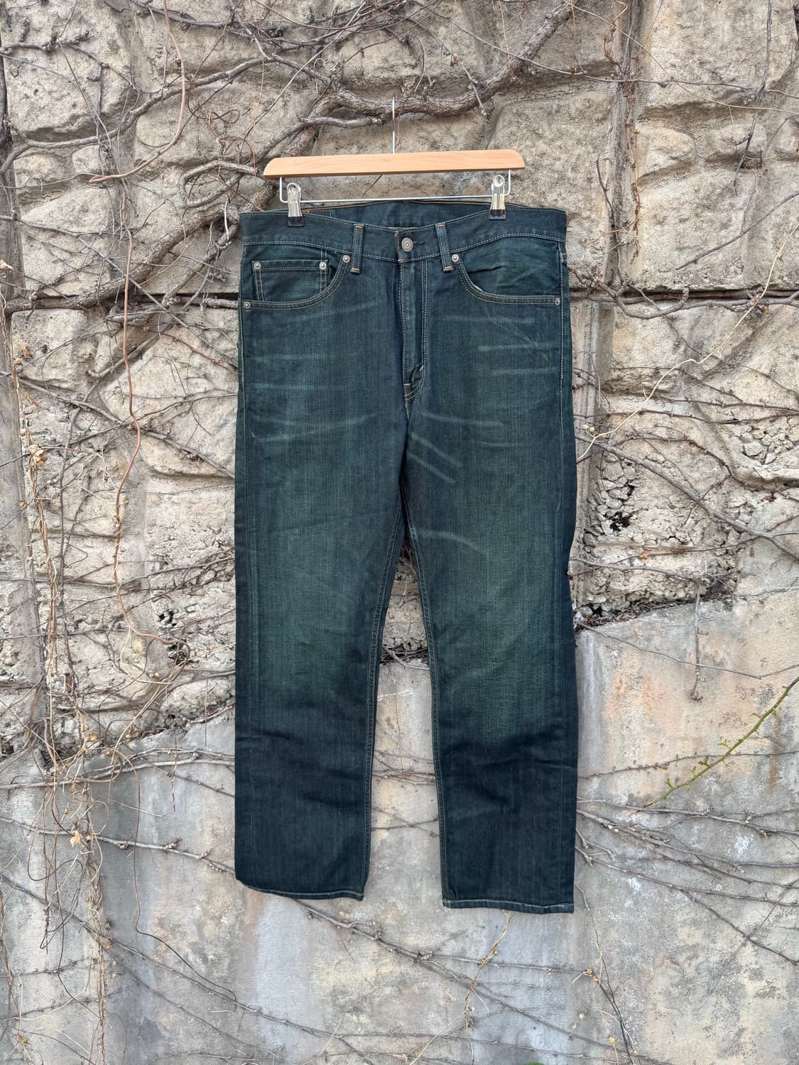 리바이스 빈티지 505 워싱 데님 팬츠 34/32 상품이미지1