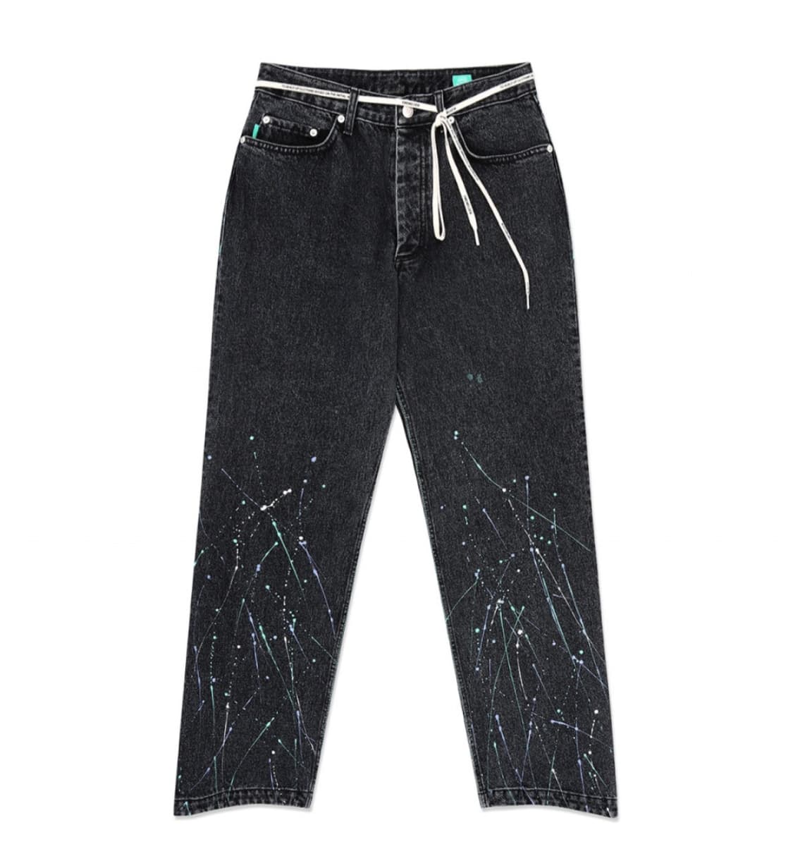 [Mmlg] S/P WAVE JEANS (WASHED BLACK) 상품이미지1