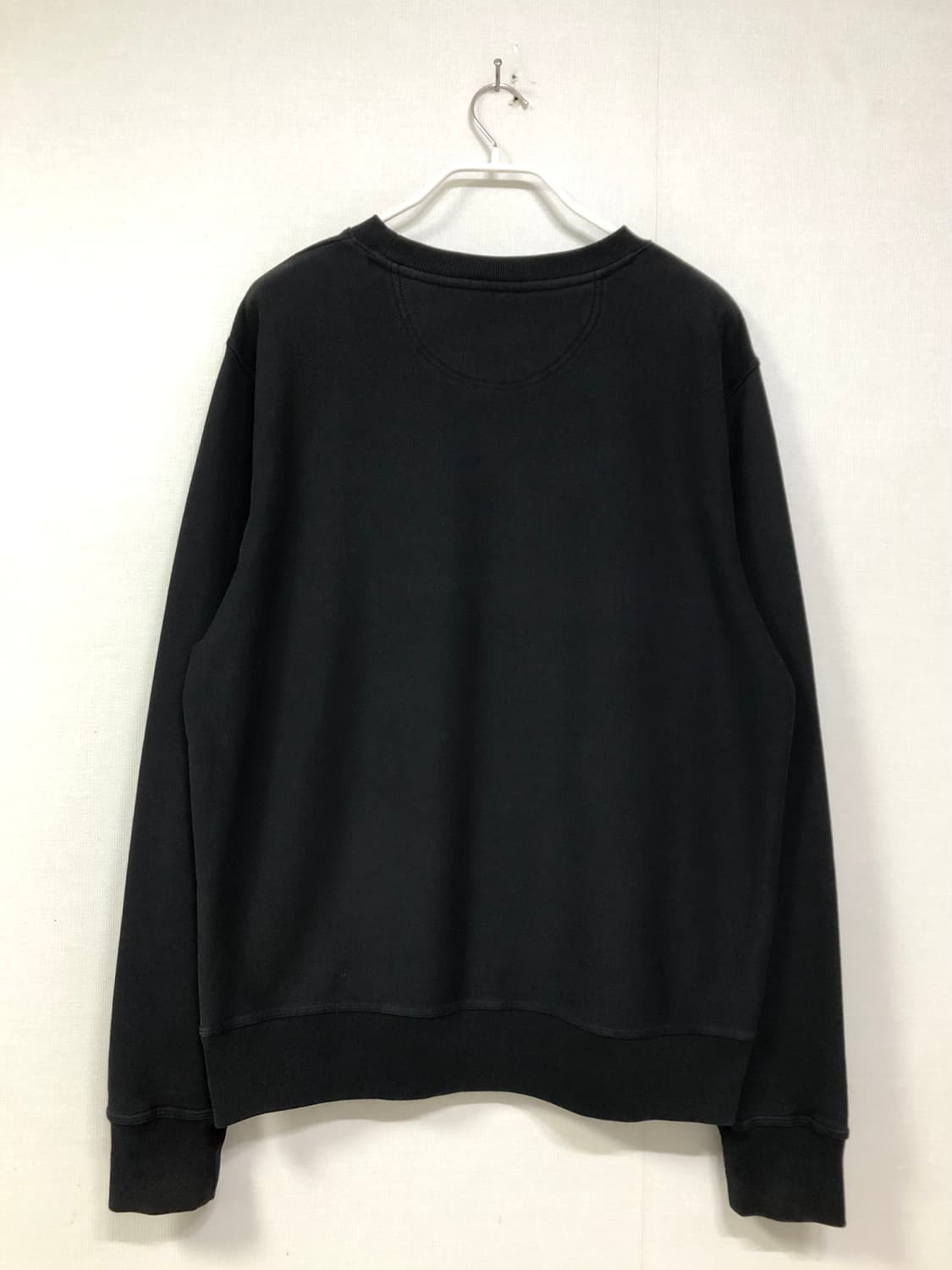 스투시 세미오버핏 기모 맨투맨 M _ 블랙 상품이미지6