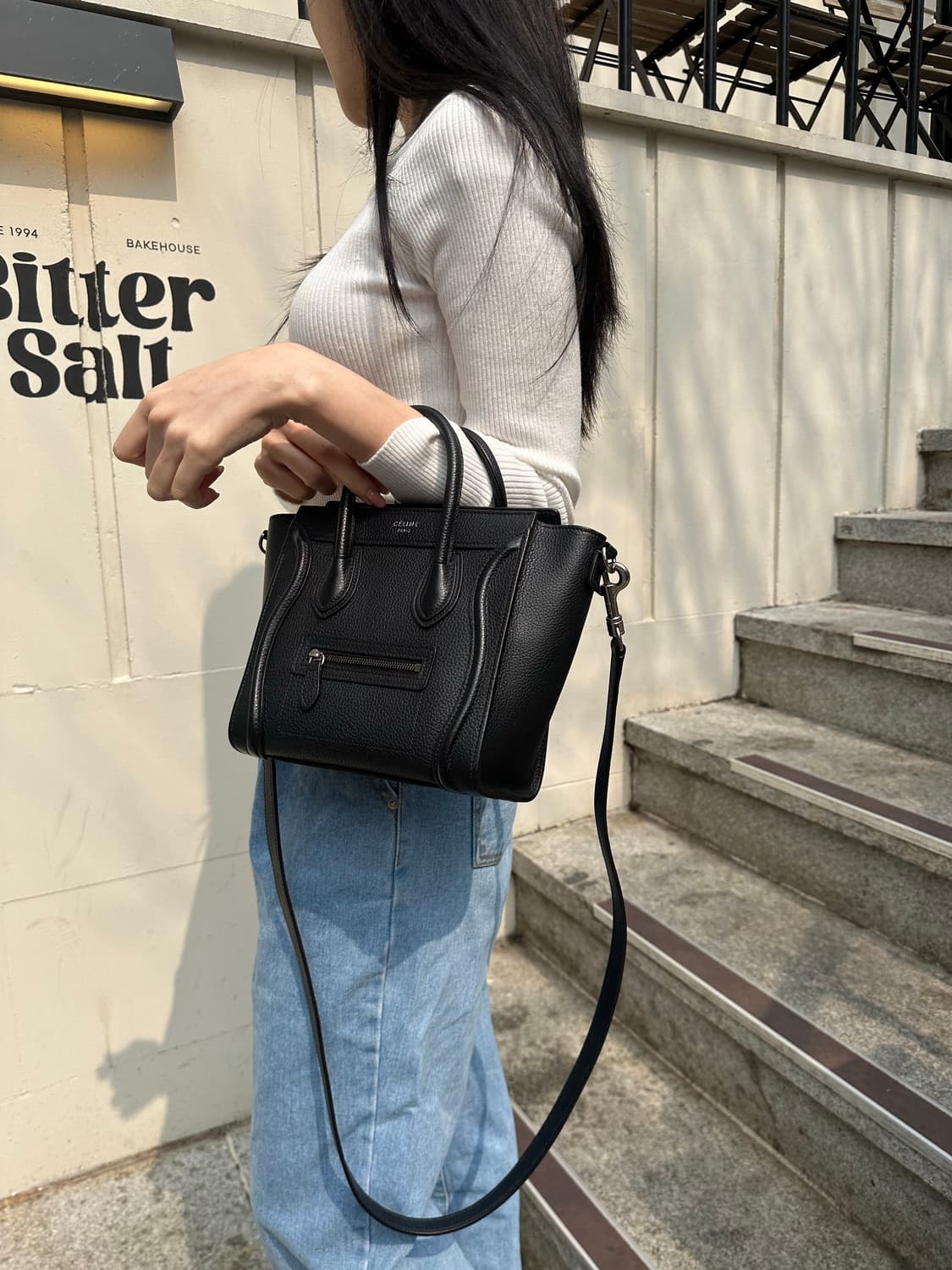 [SA 정품] 셀린느 러기지백 나노 블랙 상품이미지9