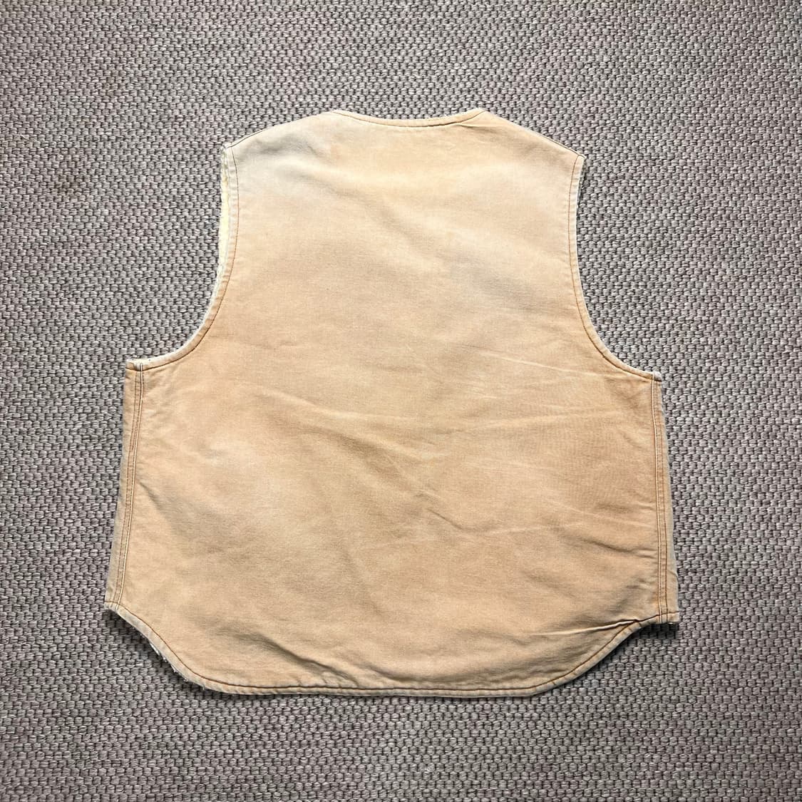 칼하트 6SV 덕 캔버스 쉐르파 워크 베스트 XL 상품이미지2