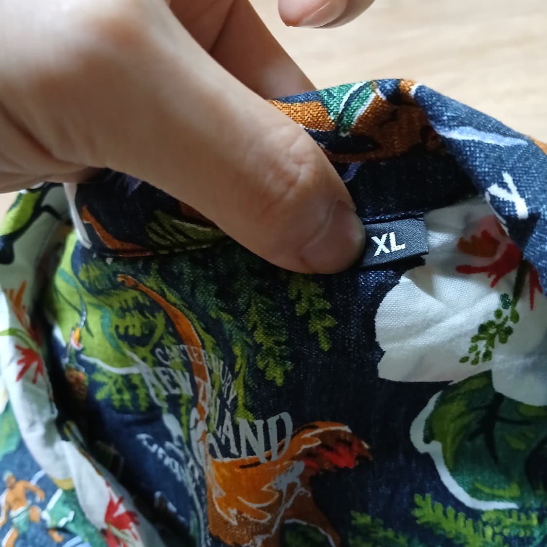 해외판 캔터베리뉴질랜드 하와이안 반팔 셔츠 남방 상품이미지8