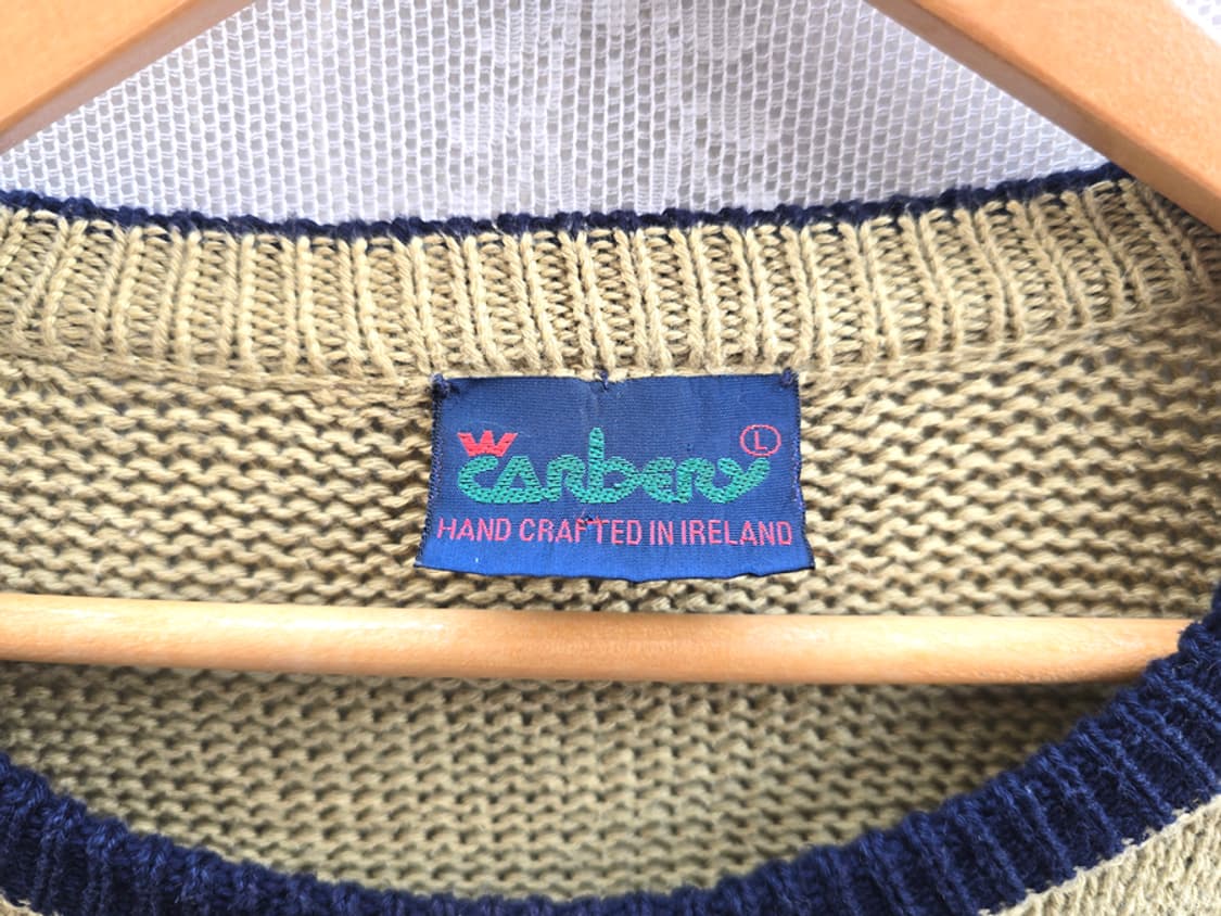 90s 아일랜드 핸드메이드 피셔맨 니트 상품이미지3