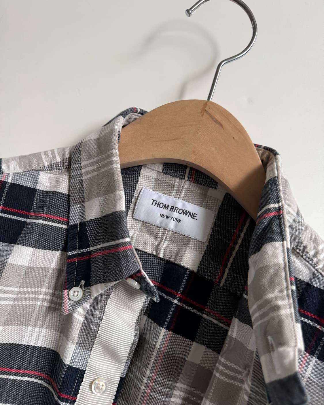 Thom Browne 톰브라운 옥스포드 체크 셔츠 made in U.S. 상품이미지9