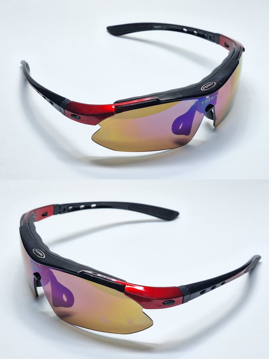 일본 수입 FERRY 스포츠 랩어라운드 선글라스/러닝 낚시 골프 사이클  상품이미지7