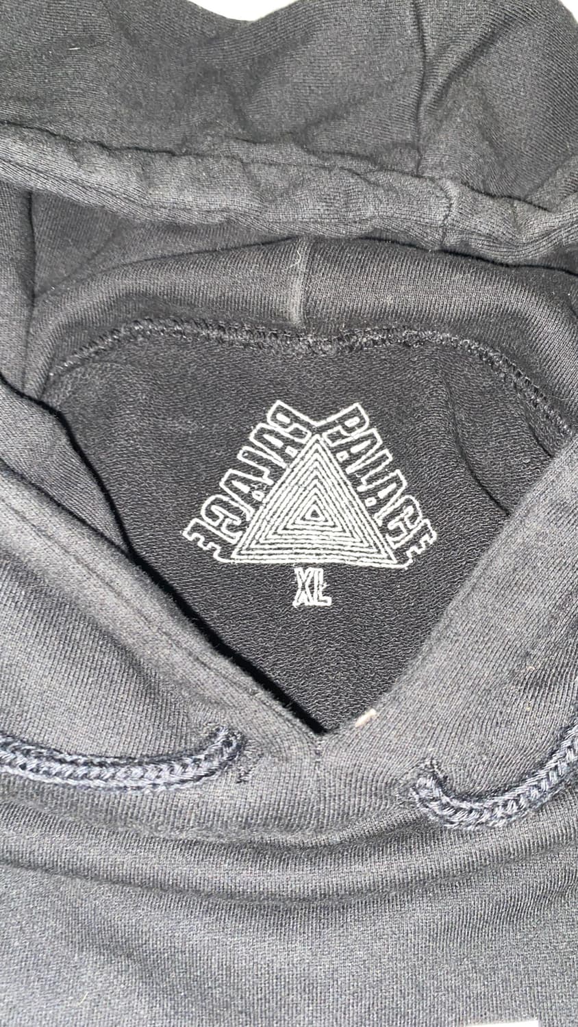 팔라스 블랙 후드티 상품이미지2