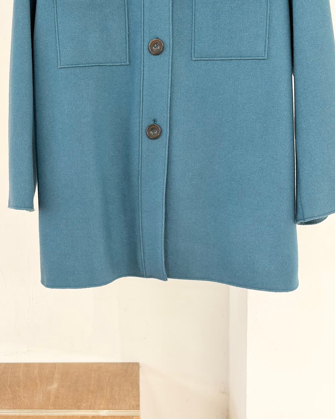 질샌더 블루 패치 포켓 울 자켓  상품이미지5