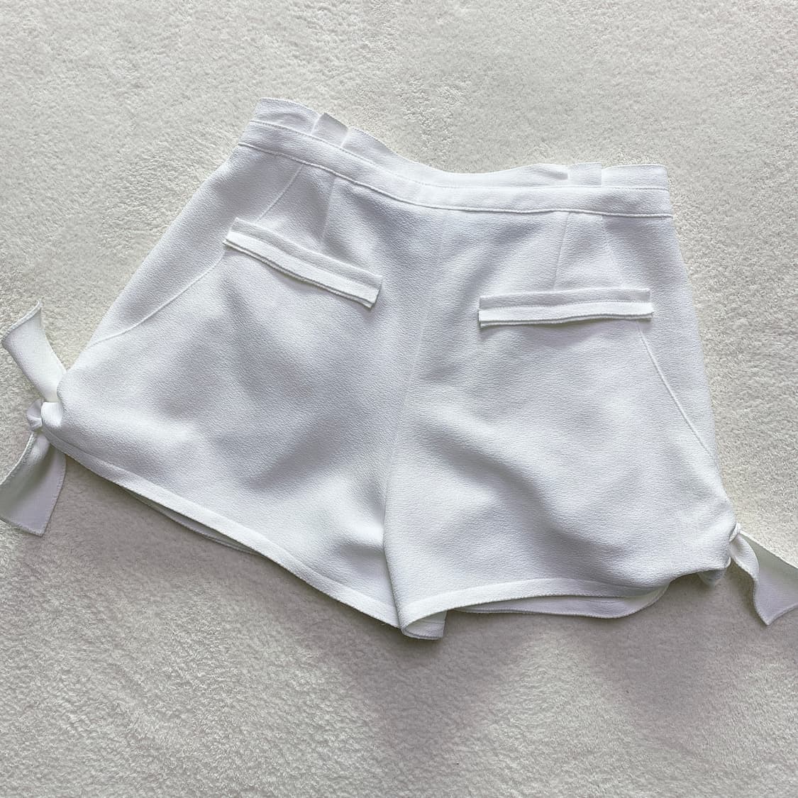 MINE 마인 화이트 핀턱 숏팬츠 (64-94) 상품이미지6