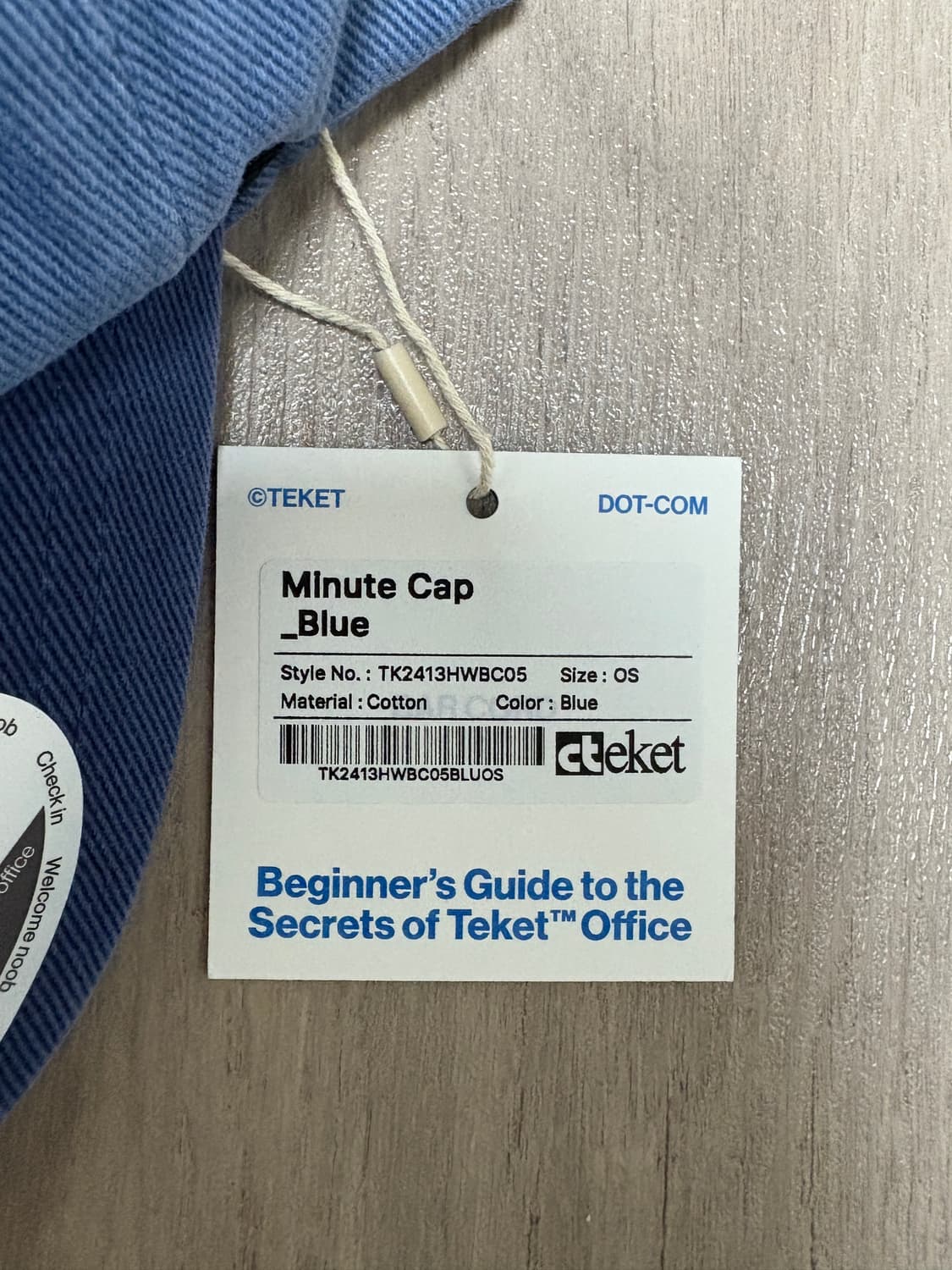 테켓 모자 새상품 상품이미지2