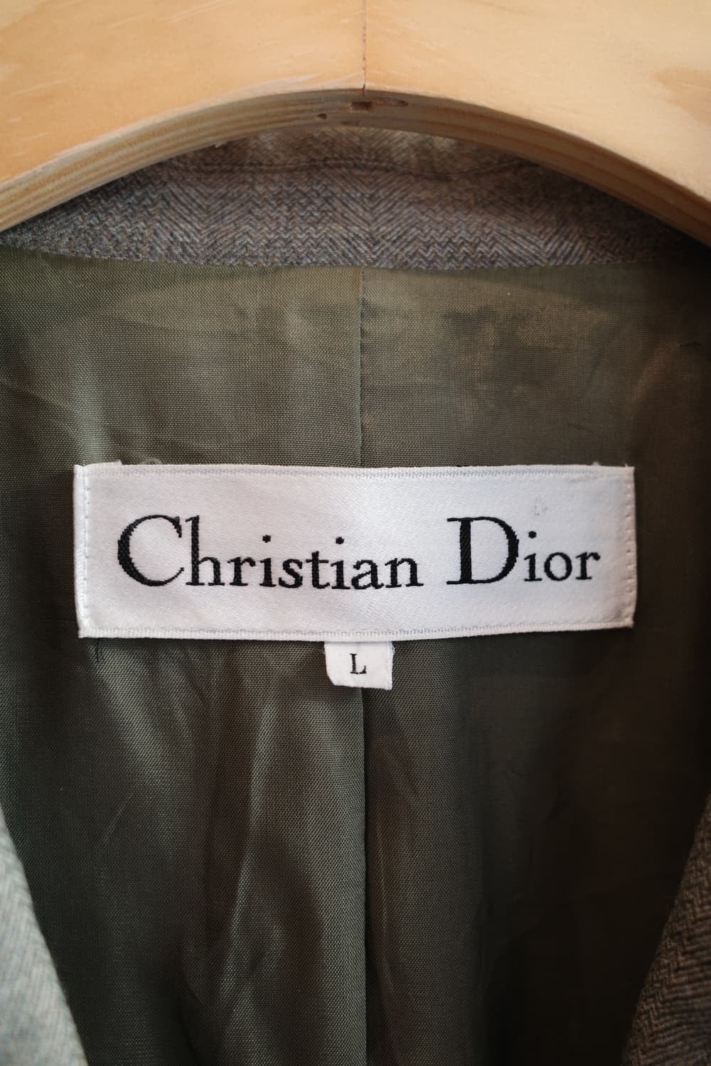 90s Christian Dior 디올 올드모델 울 자켓 상품이미지2