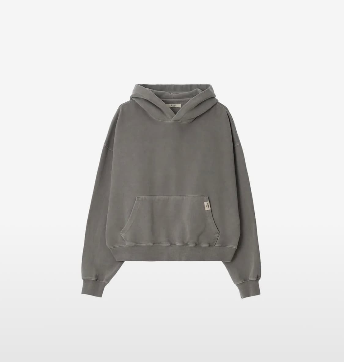 글로니 클래식 CLASSIC WASHED BOXY HOODIE 그레이 상품이미지2