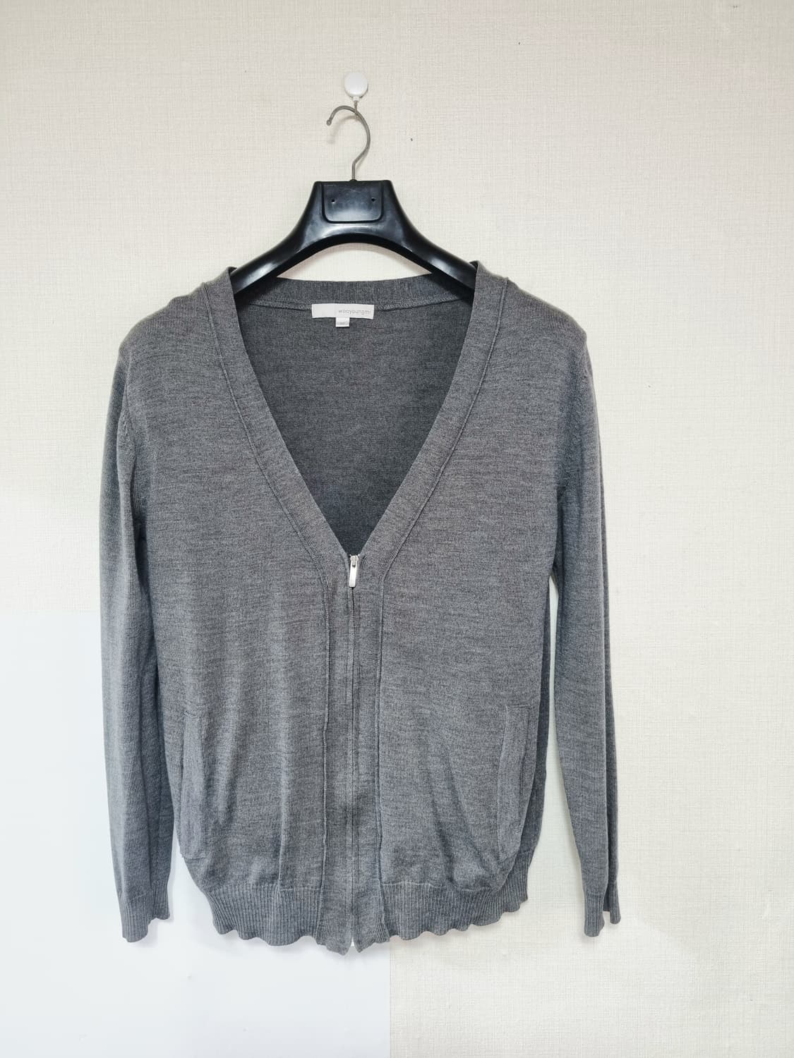 우영미 니트자켓 95사이즈 상품이미지1