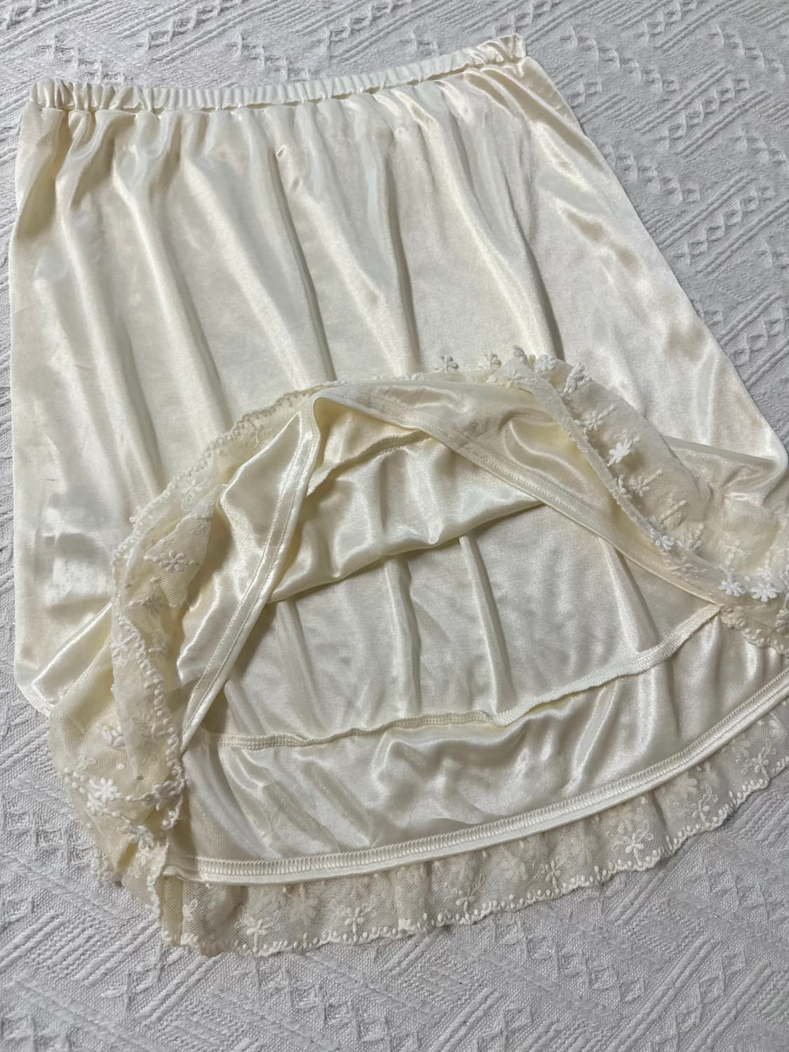 레이스 밑단 이너 스커트 상품이미지8