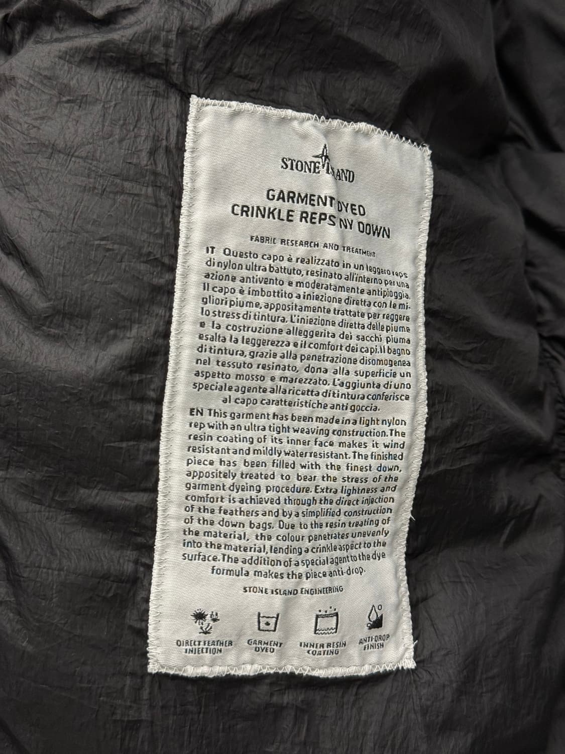 [S] 스톤아일랜드 크링클랩스 조끼 패딩 상품이미지5