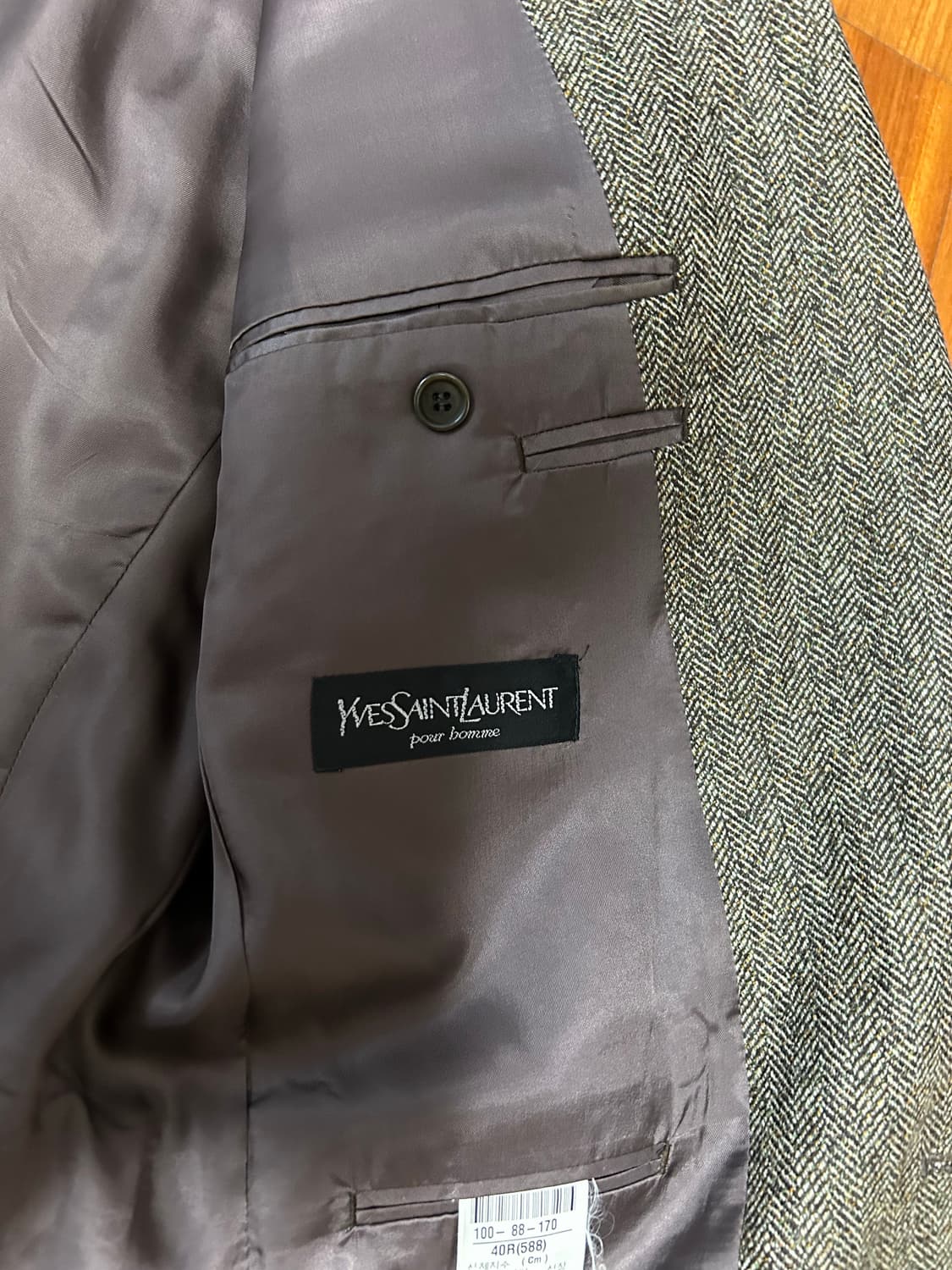 입생로랑 코튼 블레이저 상품이미지2