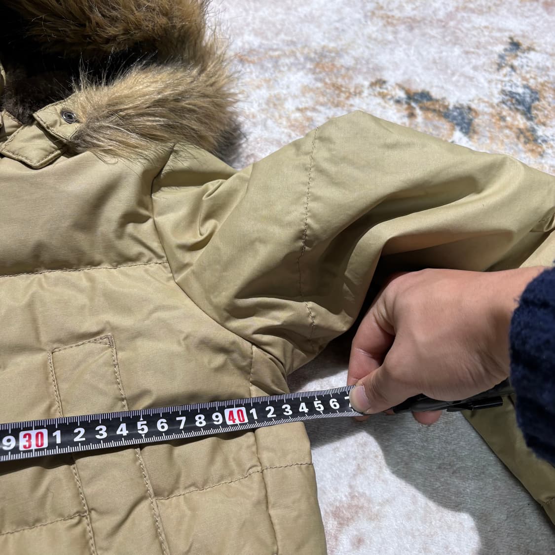 폴로 진스 빈티지 퍼후드 패딩 상품이미지10