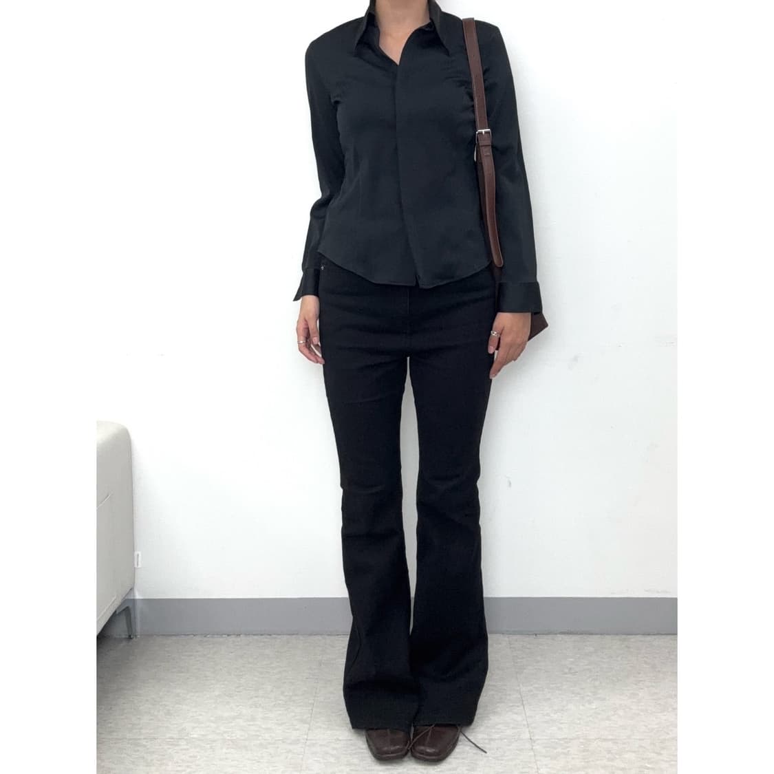 빈티지 블랙 셔츠 상품이미지4