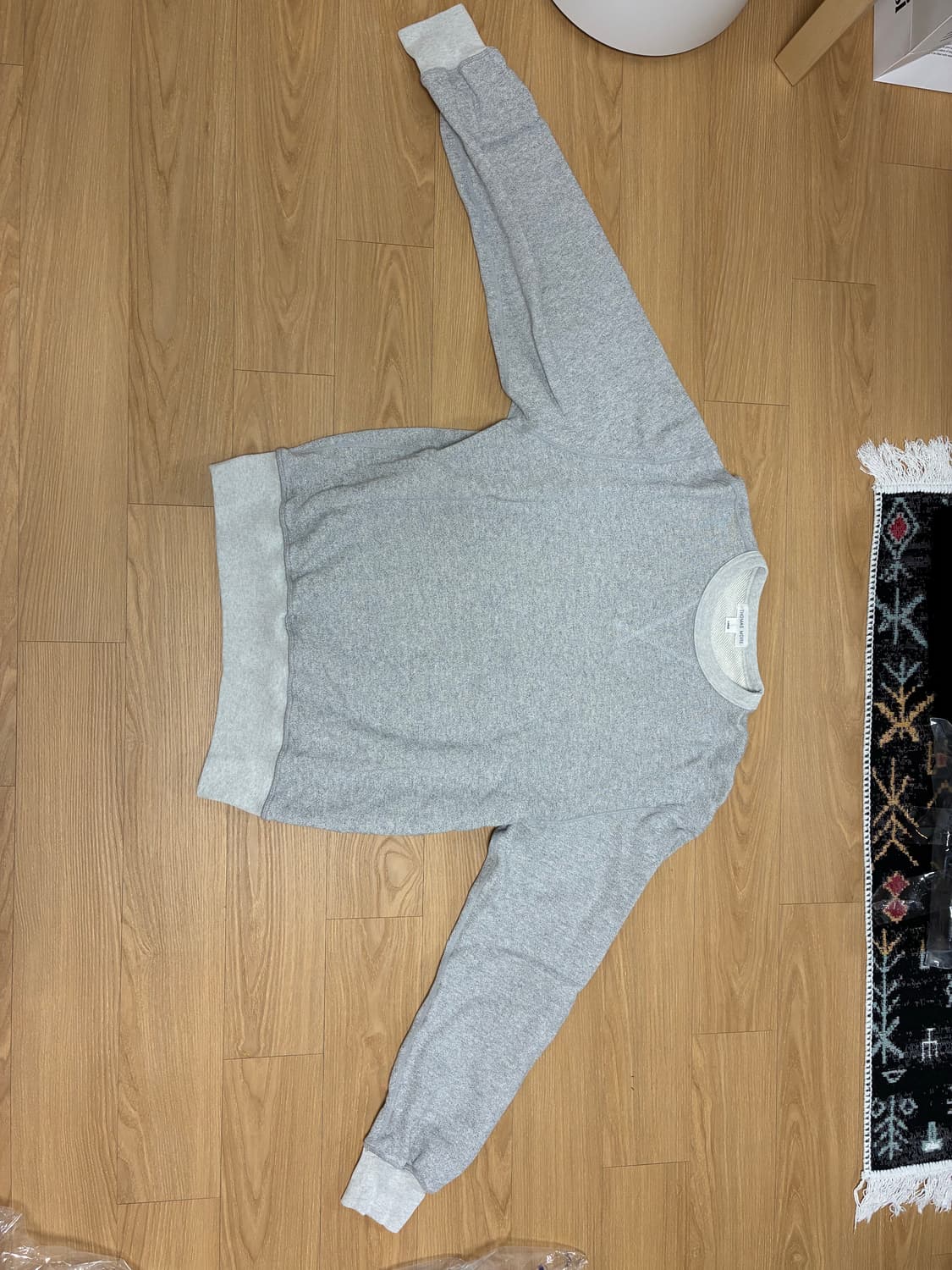 토마스모어 그레이 스웻 셔츠 새제품 L 맨투맨 상품이미지2