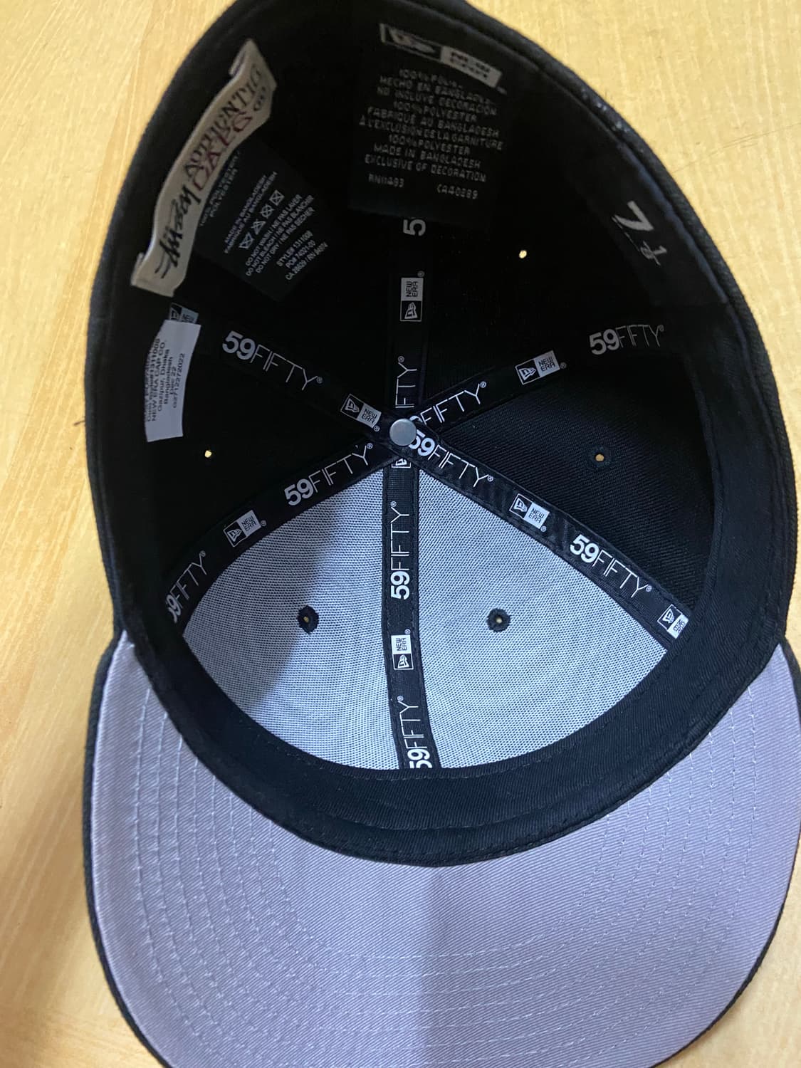 뉴에라 스투시 59fifty 스냅백 블랙 상품이미지3