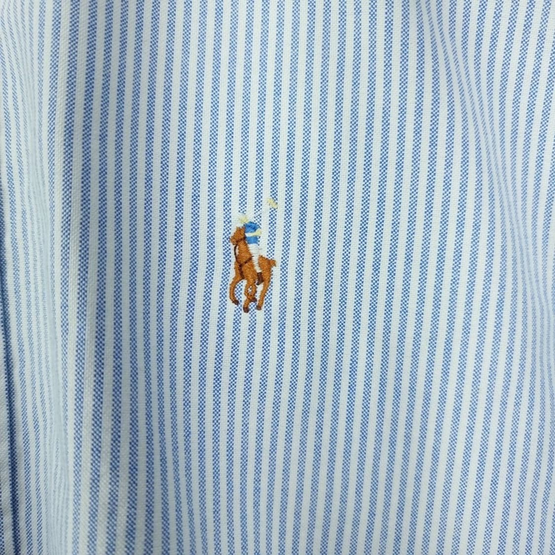 [폴로 랄프로렌] 포니 로고 자수 스트라이프 셔츠 M19440 상품이미지6